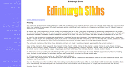 Desktop Screenshot of edinburghsikhs.com